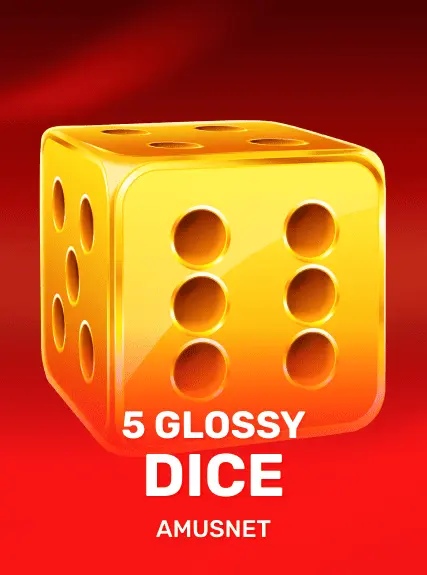 5 Glossy Dice game tile