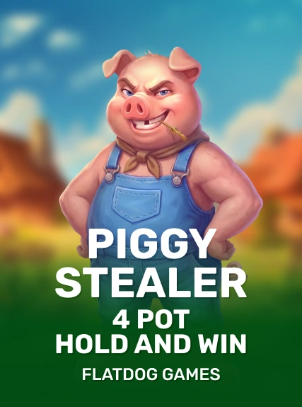Piggy Stealer 4 Pot Hold and Win game tile